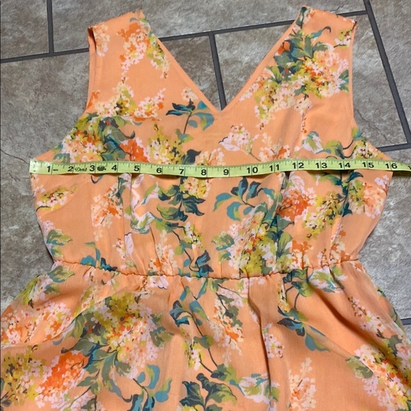 Isaac Mizrahi Live! Orange Size 10 Midi Dress - Picture 7 of 10